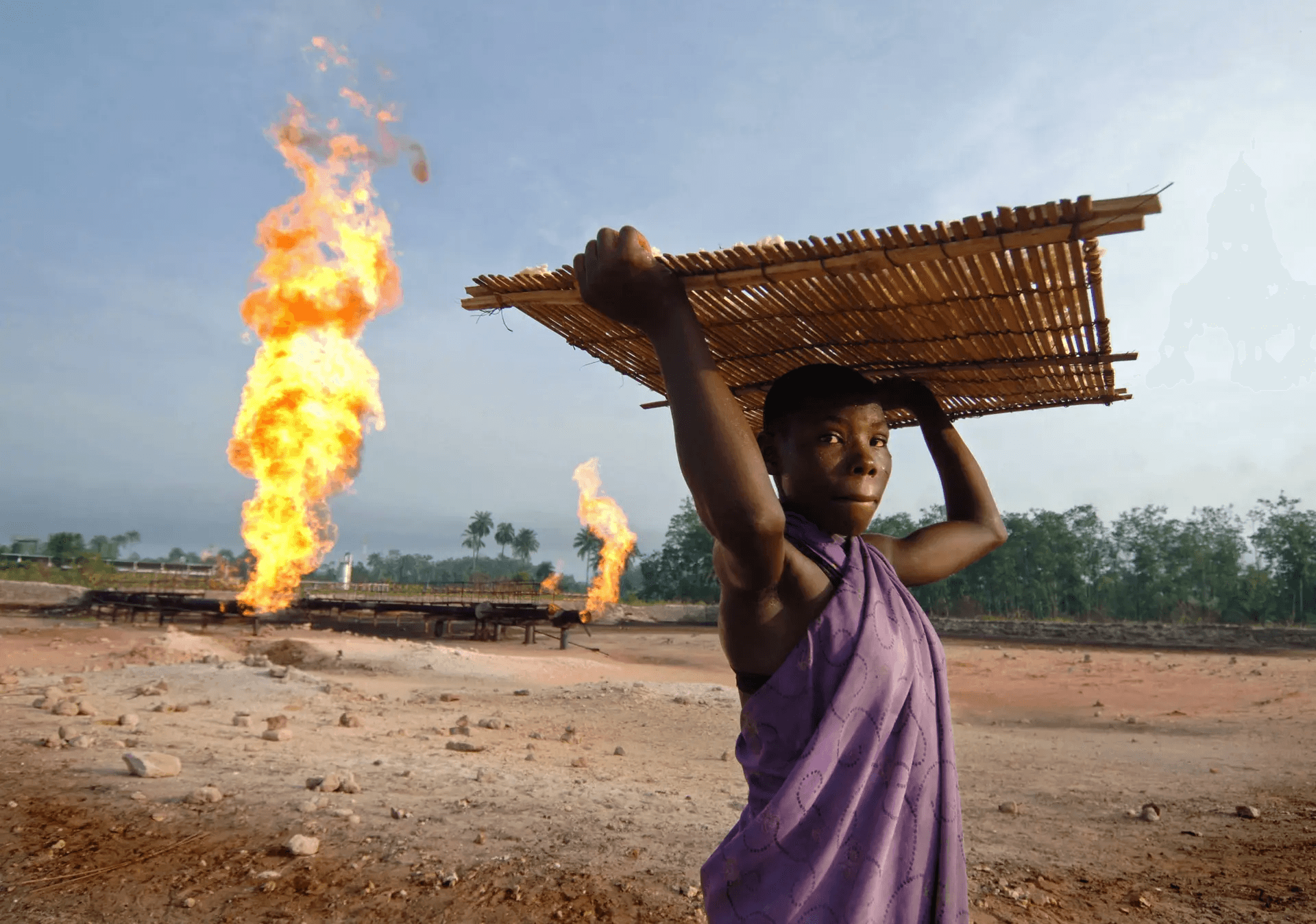 Living in the Shadow of Gas Flaring interactive documentary cover image